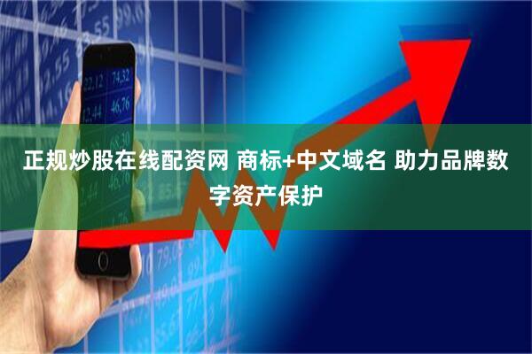 正规炒股在线配资网 商标+中文域名 助力品牌数字资产保护